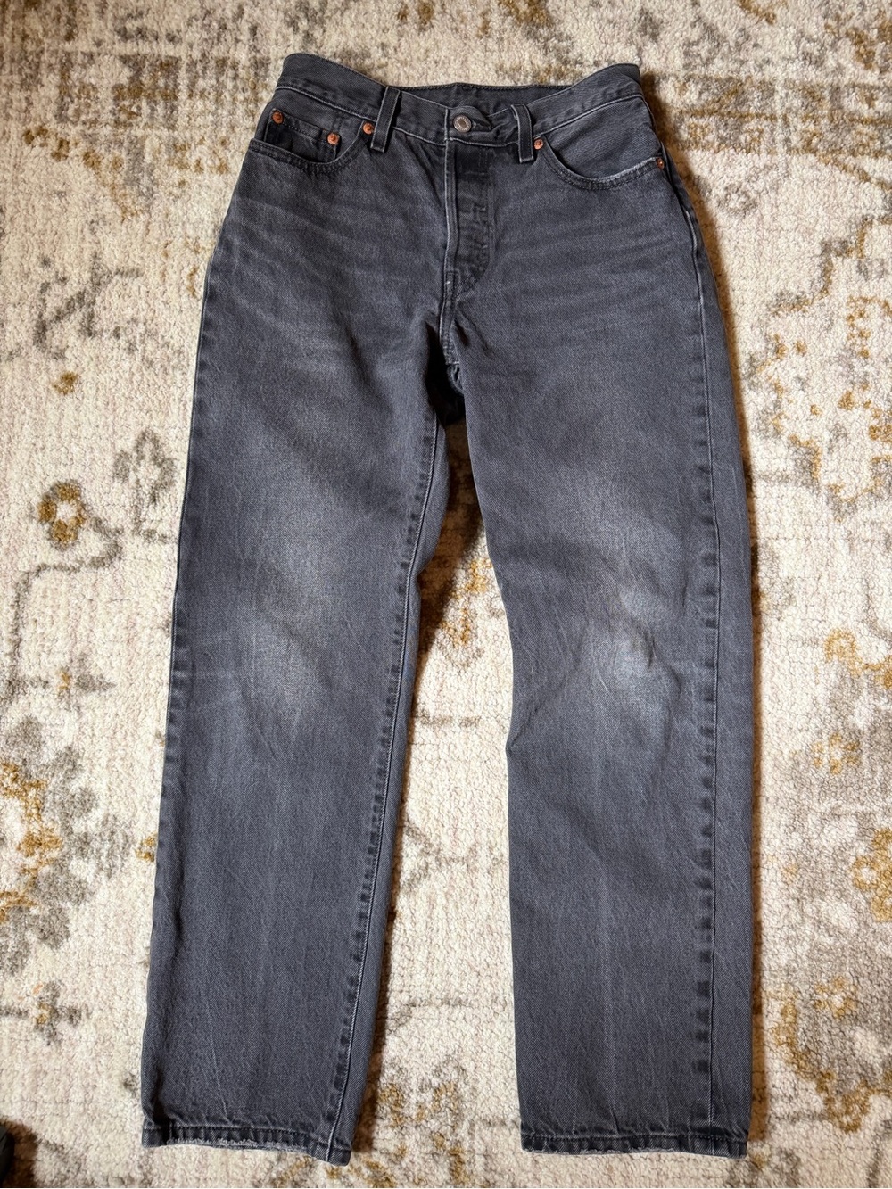 Levi’s women’s 501 dark wash jeans